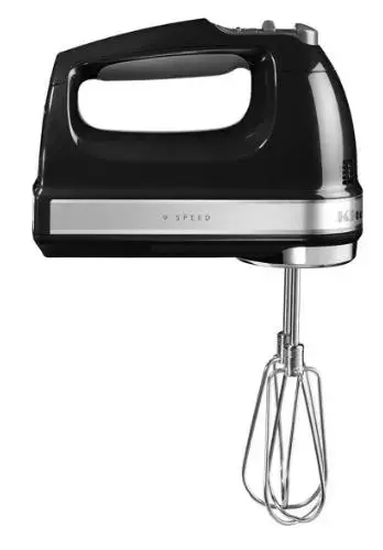 Mixer de mana KitchenAid, 85W (Negru)
