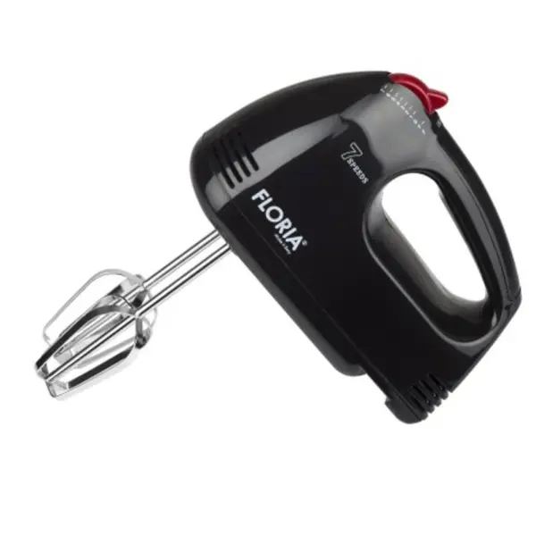 Mixer de Mana, Putere 100W, cu 7 Viteze, Negru