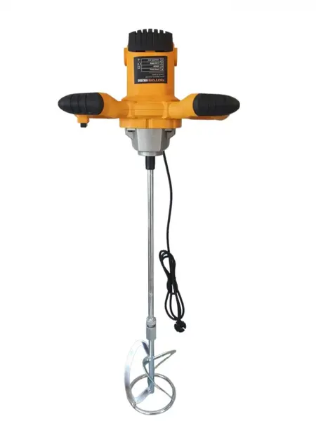 Mixer electric pentru materiale de constructii (ciment, mortar) Rotor RM2000, 2000W, 930RPM, Galben