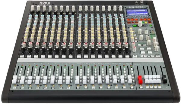 Mixer hibrid Korg - Soundlink MW2408, 24 de canale, negru