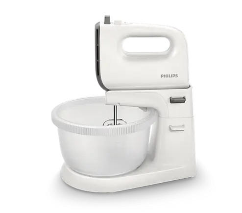 Mixer Philips - HR3745/00, 450 W, 5 viteze, alb