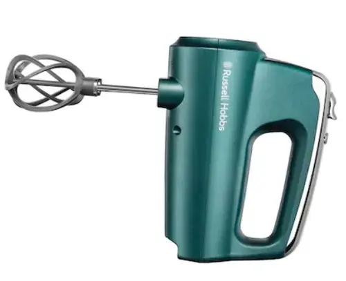 Mixer Russell Hobbs Swirl 25891-56, 350 W, Palete Helix, Carcasa depozitare (Turcoaz)