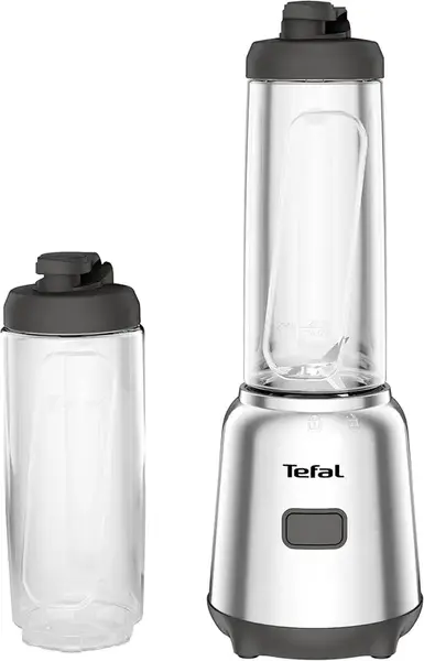 Mixer Tefal BL15FD Mix&Move Blender, 300 W, 0.6 l, Otel inoxidabil (Argintiu)