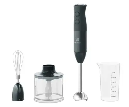 Mixer vertical Electrolux E4HB1-6GG, 600 W, Chopper, Tel, Pahar gradat (Gri)