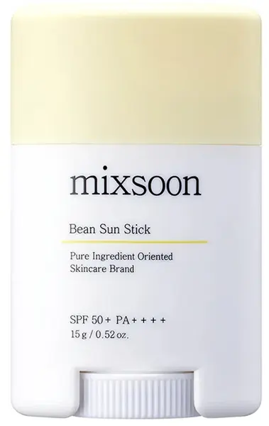 Mixsoon Bean Stick de protecție solară pentru față, SPF50+, 15 g