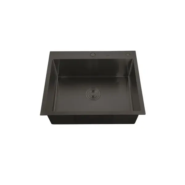 MIXXUS HM5843-215 NANO-BLACK (3.0 0.8) chiuveta bucatarie din inox