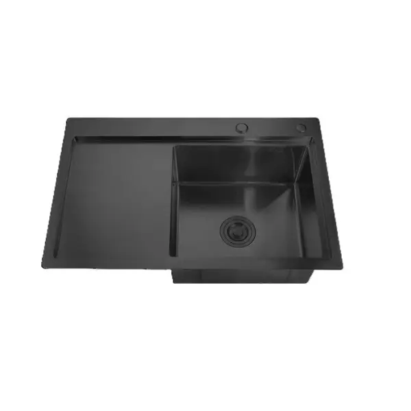 MIXXUS HM7849R-215 NANO-BLACK (3.0 0.8) chiuveta bucatarie din inox