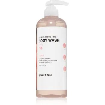 Mizon My Relaxing Time Peach gel de dus hidratant pentru calmarea pielii