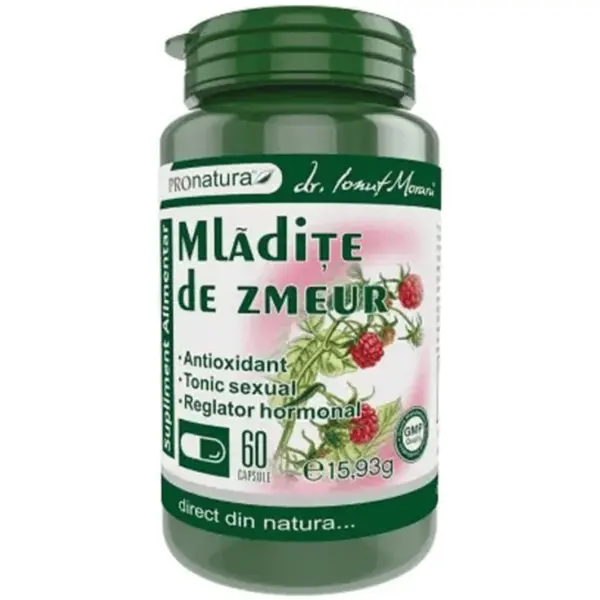Mladite de zmeur 60 capsule