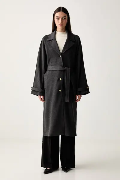 MM by Max Mara palton pentru femei cu vâscoză MMLESPOSTO