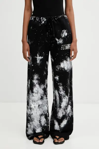 MM6 Maison Margiela pantaloni de trening pentru femei, din bumbac