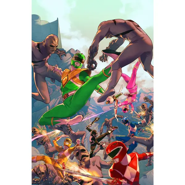 MMPR 30th Annv Special 01 Cvr F Foil Var