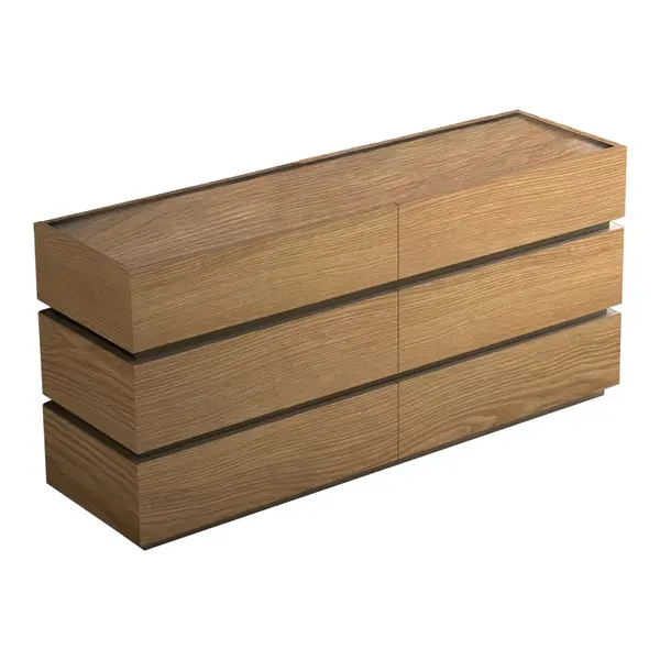 Mobila birou Sonlen, Stejar, 120x40x72 cm