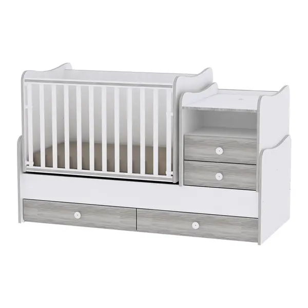 Mobilier Combo 72 x 172 cm transformabil White Artwood