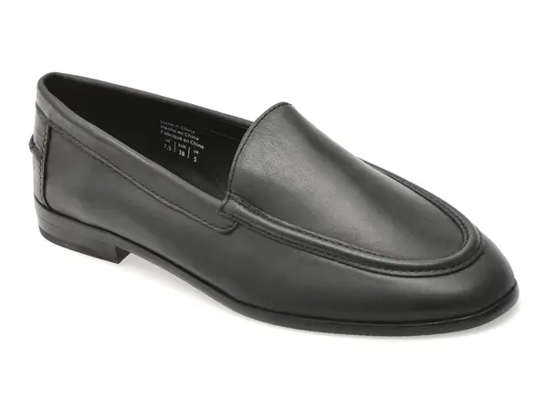Mocasini ALDO negri, AMBAR 001, din piele naturala
