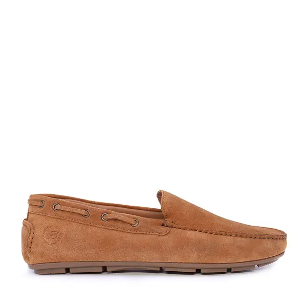 Mocasini bărbați Benvenuti cognac din piele întoarsă 909bm7617vco