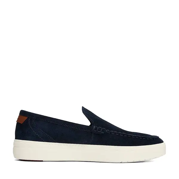 Mocasini bărbați Tommy Hilfiger bleumarin din piele întoarsă 3419BM5354VBL