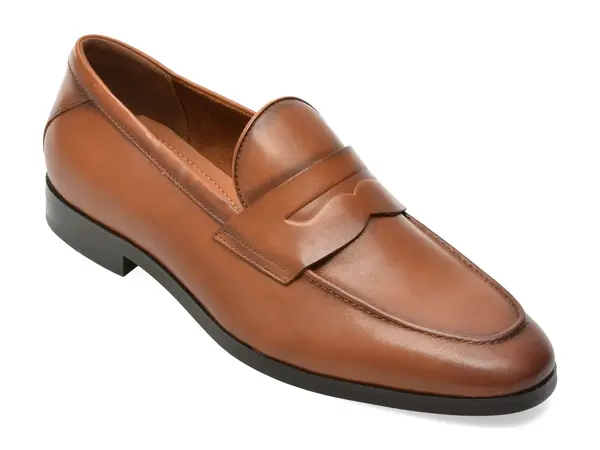 Mocasini eleganti ALDO maro, ODELVIS 220, din piele naturala