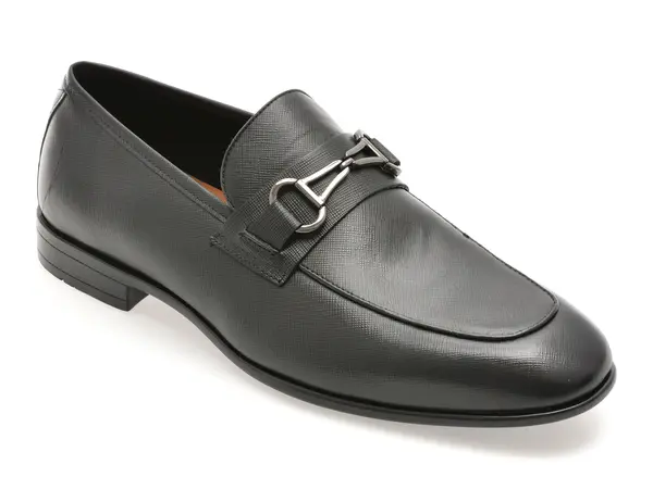 Mocasini eleganti ALDO negri, WALTERS-IN 001, din piele naturala