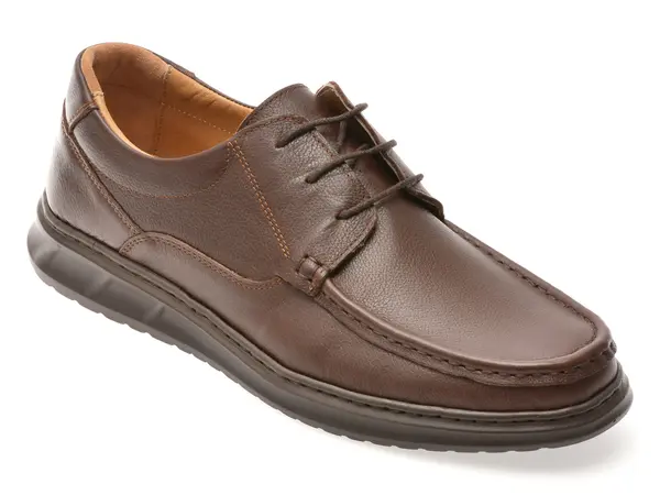 Mocasini SHOWMAN maro, SH4102, din piele naturala