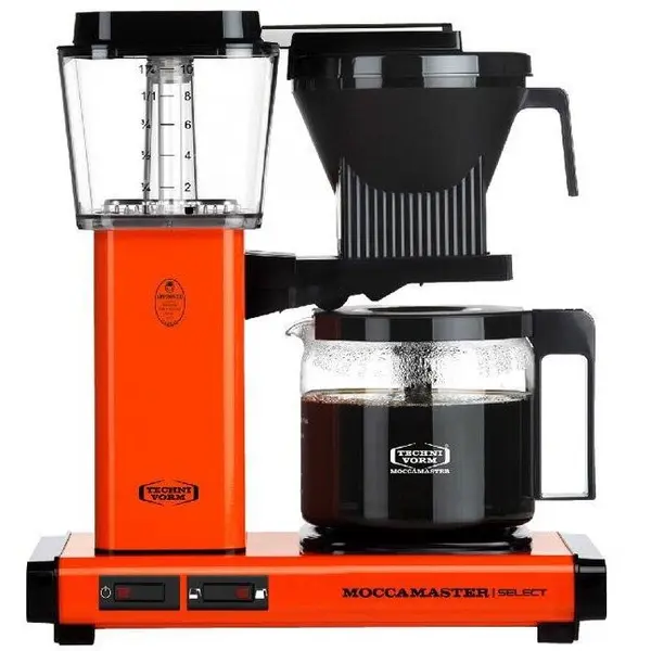 MOCCAMASTER Cafetiera Moccamaster KBG 741 Select, portocaliu, 1,25 litri 1520W