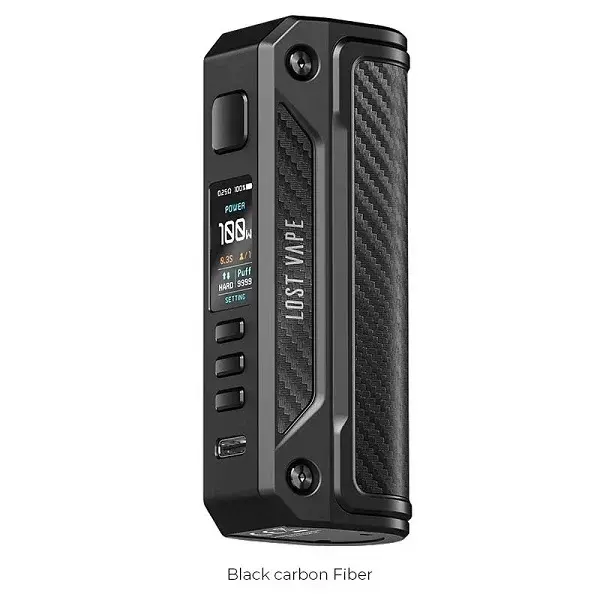 Mod Lostvape Thelema Solo -Black Carbon Fiber