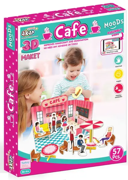 Model 3D Akar - Cafea