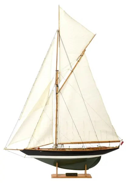 Model asamblabil Artesania Latina Antique: Nave - Yacht cu pânze Pen Duick