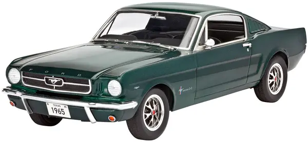 Model asamblabil de mașină Revell - 1965 Ford Mustang 2+2 Fastback (07065)