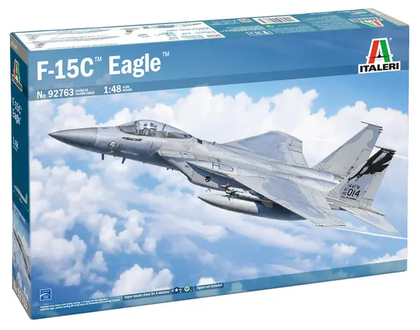 Model asamblabil Italeri Militari: Avioane - Vânător american McDonnell Douglas F-15C Eagle