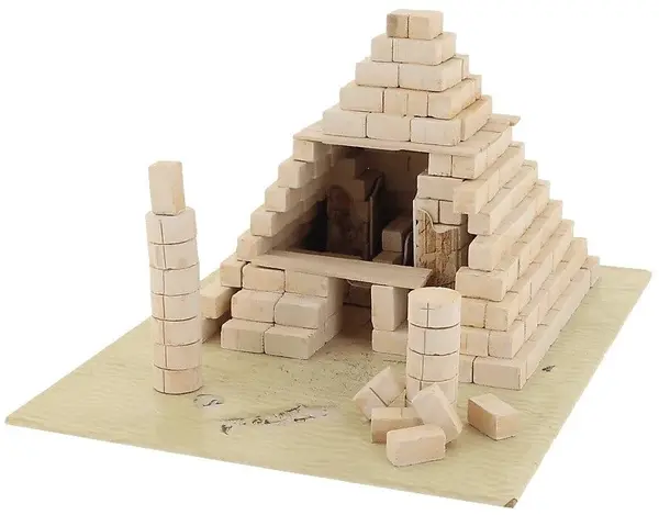 Model asamblabil Trefl Brick Trick Travel - Piramida