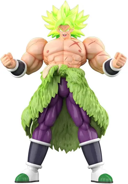 Model asamblat Bandai Animation: Dragon Ball Super - Super Saiyan Broly Fullpower Model Kit figure (23cm)
