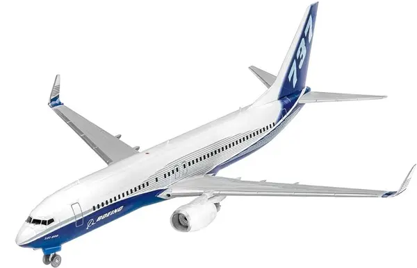 Model asamblat Revell Contemporan : Avioane - Boeing737-800