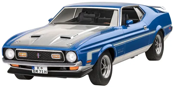 Model asamblat Revell Contemporan : Mașini- 71 Mustang 351