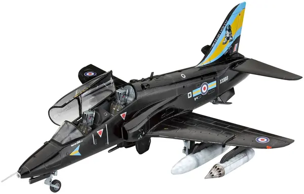 Model asamblat Revell Militar : Avioane - BAe Hawk T.1