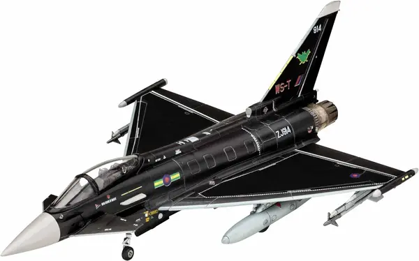 Model asamblat Revell Militar : Avioane - Eurofighter TaifunRAF