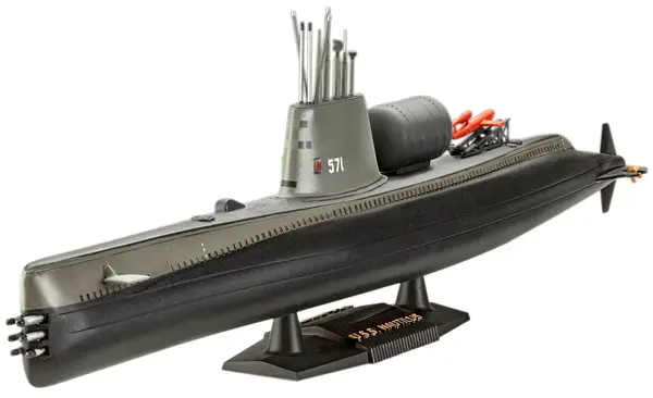Model asamblat Revell Militar: Nave - Submarin nuclear U.S.S. Nautilus