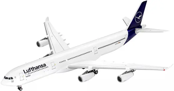 Model asamblat Revell Modern: avioane - Airbus A340-300 Lufthansa