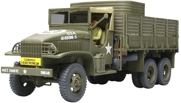 Model de asamblare TAMIYA Militar: Camioane - Camion militar american de 2,5 tone 6x6 (TAM32548)