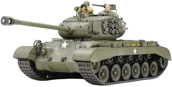 Model de asamblare TAMIYA Militar: Tancuri - M26 Pershing T26E3 (TAM35254)