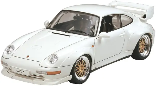 Model de asamblare TAMIYA Modern: Mașini - Porsche 911 GT2 Road Version Club Sport