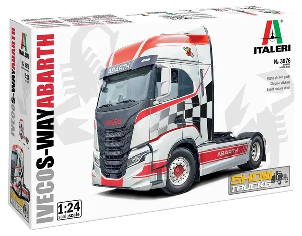 Model de asamblat Italeri Contemporary: Camioane - Camion tractor Iveco S-Way Arbarth