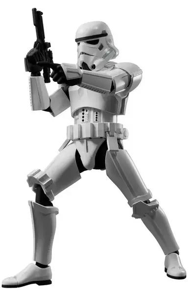 Model de asamblat Jada Toys Star Wars - Stormtrooper, 14 cm