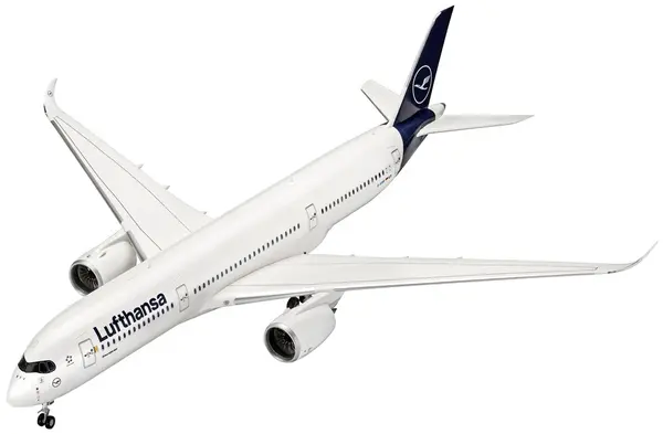 Model de asamblat Revell Contemporane: Avioane - Airbus A350-900 Lufthansa New Livery