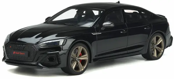 Model de colecție GT Spirit Modern: Mașini - Audi RS5 (B9) Sportback (Mythos black) (2020)