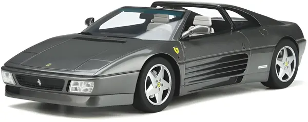 Model de colecție GT Spirit Modern: Mașini - Ferrari 348 GTS (Gray) (1993)