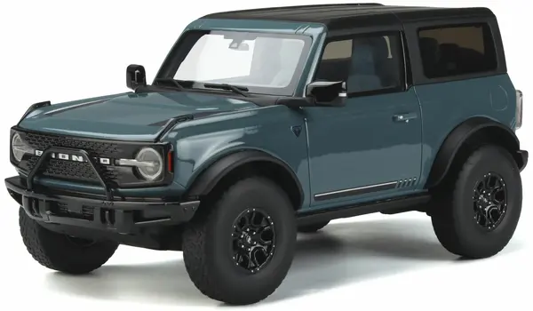 Model de colecție GT Spirit Modern: Mașini - Ford Bronco 2 Doors (Grey) (2021)