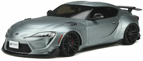 Model de colecție GT Spirit Modern: Mașini - Toyota Prior Design Supra (Phantom Matte Grey) (2020)