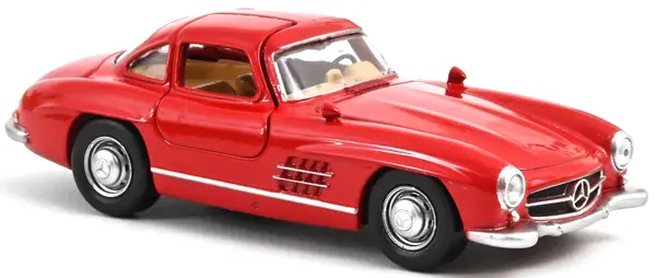 Model de colecție NOREV Modern: Мașini - Mercedes-Benz 300 SL (1954) (Fire engine Red) Jet-car