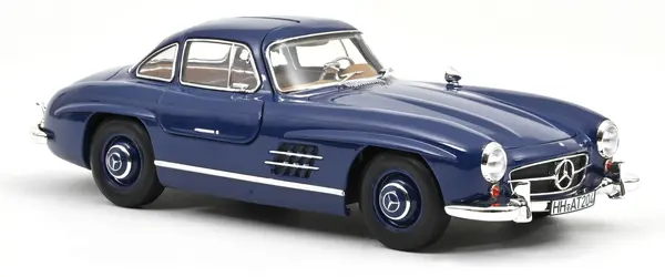 Model de colecție NOREV Modern: Automobile - Mercedes-Benz 300 SL 1954, Albastru